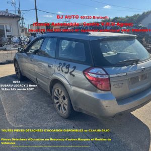 Véhicule mis en destruction pour pièces détachées 8292