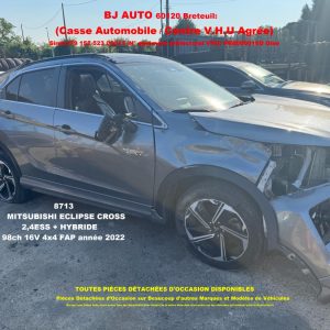 véhicules mis en destructions pour pièces détachées 8713